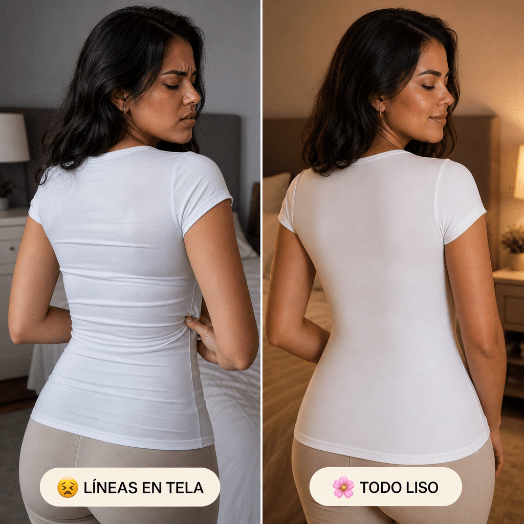 Niets is zichtbaar onder je blouse